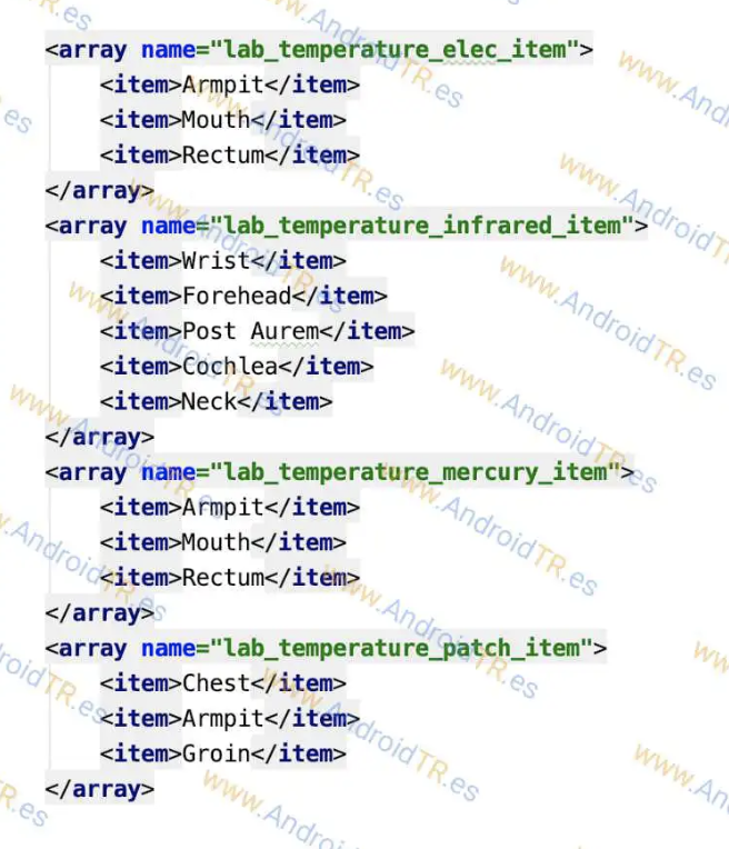 Mi Band Körpertemperatur 