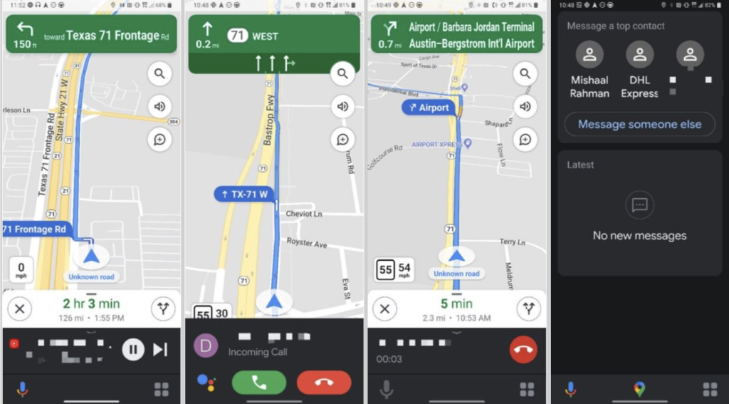 Google Assistant Driving Mode