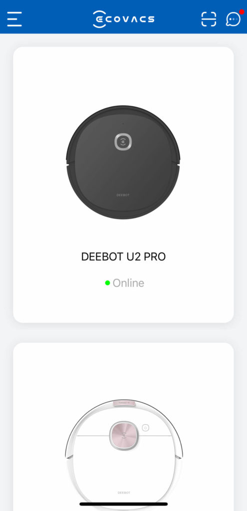 Deebot U2 Pro App