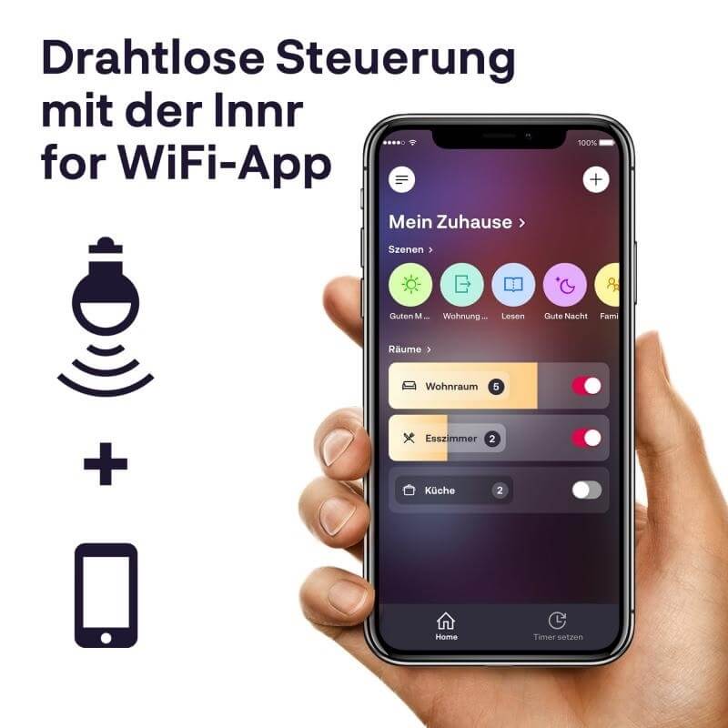 Innr WLAN Leuchten