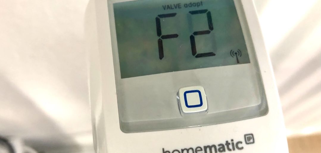 Homematic IP Fehler F2