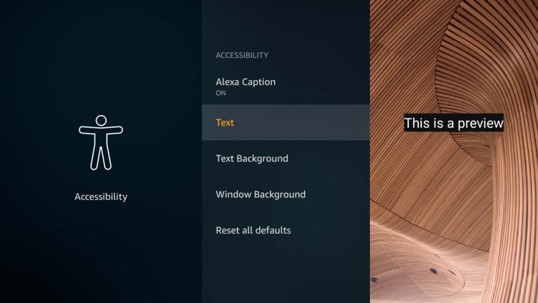 Alexa Untertitel Einstellungen FireTV