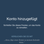 Alexa Google Kalender Schritt 3