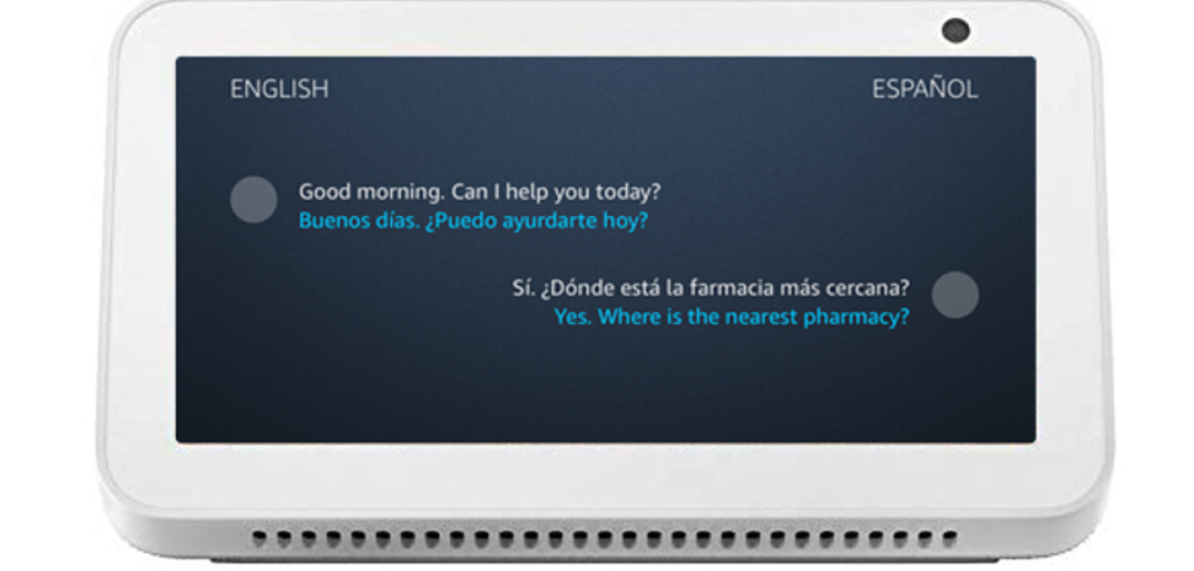 Echo Show - Alexa Live Translation