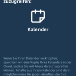 Alexa Microsoft Kalender Schritt 1