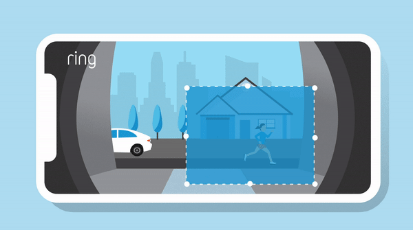 Ring benutzerdefinierte Bewegungszonen