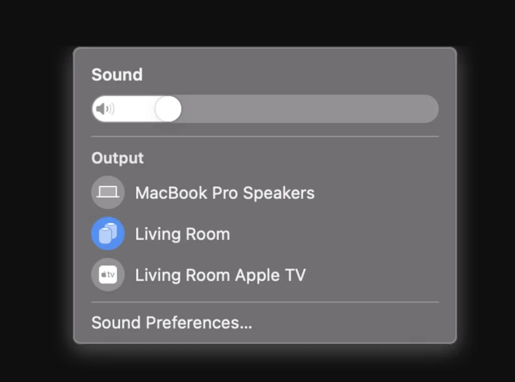 macOS 11.3 HomePod Stereo-Paar