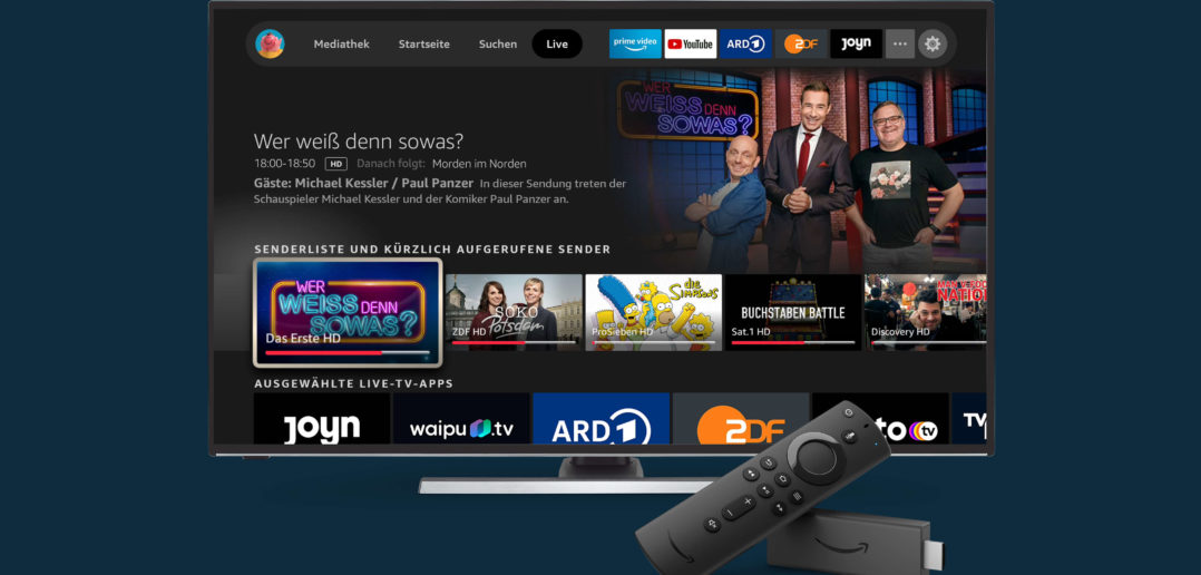 Fire TV Live Tab