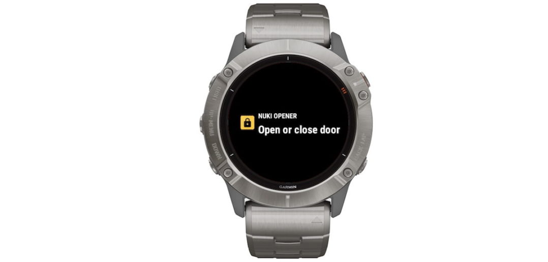 Garmin Nuki Opener