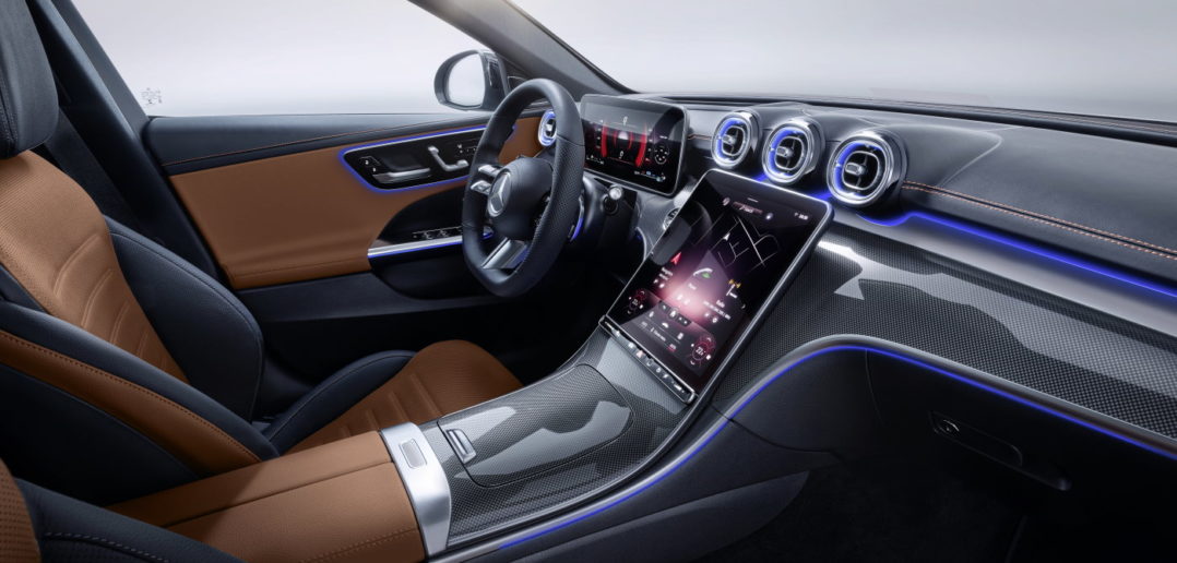 Mercedes Benz C-Klasse MBUX 2 Smart Home Steuerung