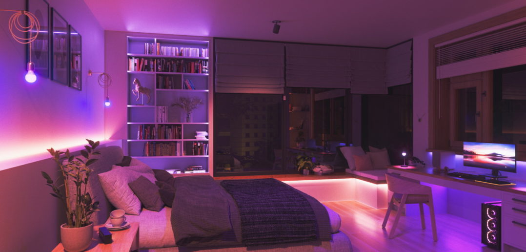 Nanoleaf Gaming Bedroom