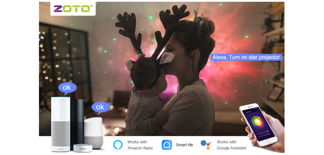 ZOTO 3D Sternenhimmel Projektor