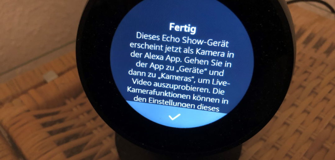 Echo Spot Heimüberwachung