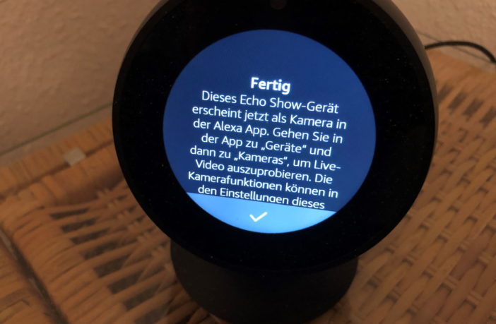 Echo Spot Heimüberwachung