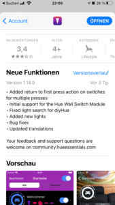 Hue Essentials App Update 1.14.0