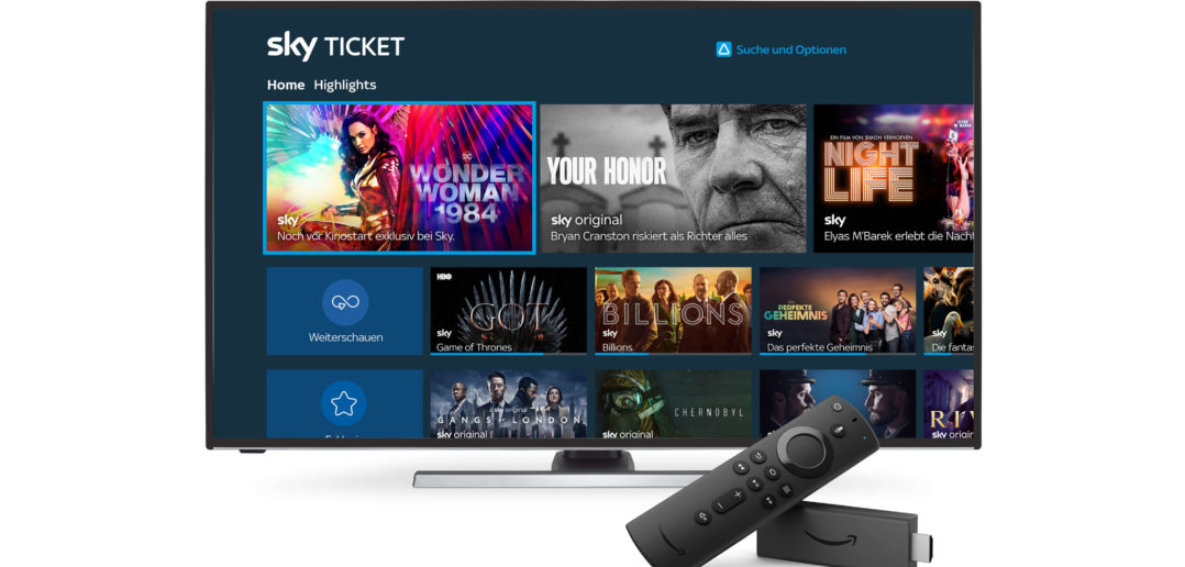 Fire TV Sky Ticket