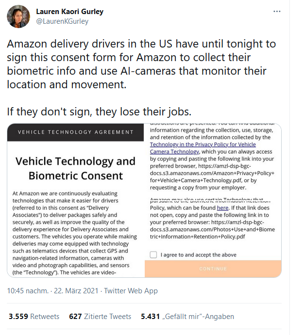 Screenshot Twitter: Lauren Kaori Gurley