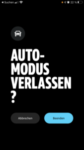 Amazon Music Auto-Modus Beenden