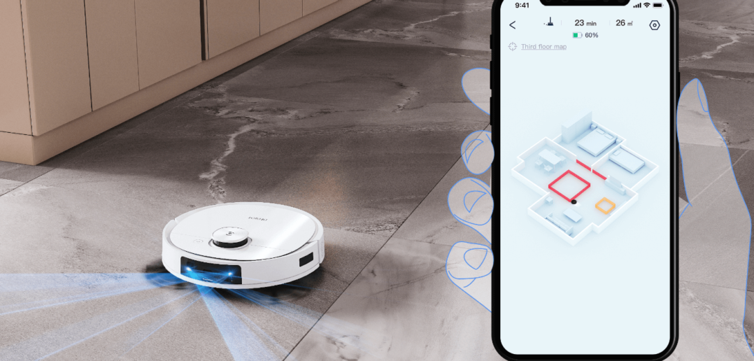 Ecovacs Deebot T9 3D-Karte