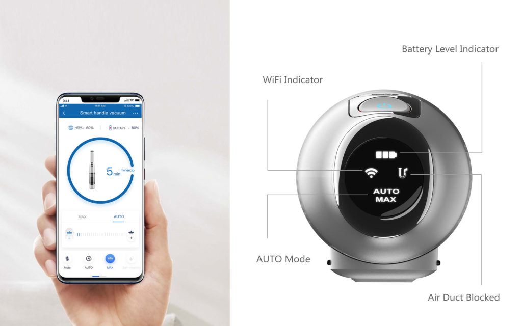 Tineco Handstaubsauger App