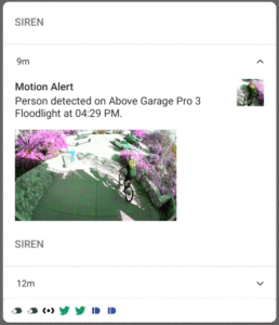 Arlo Vorschaufunktion Videos
