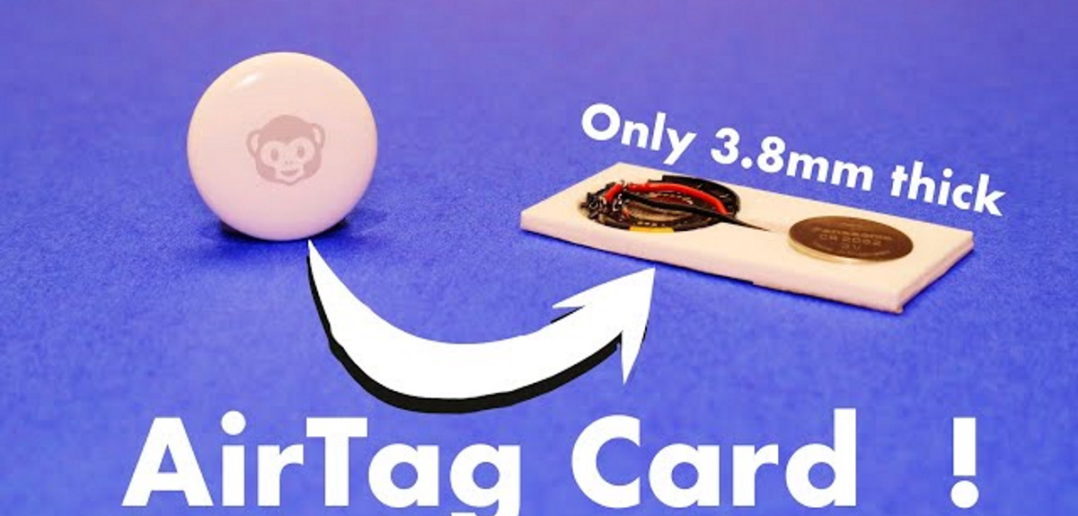 DIY Apple AirTag Brieftasche