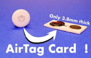 DIY Apple AirTag Brieftasche