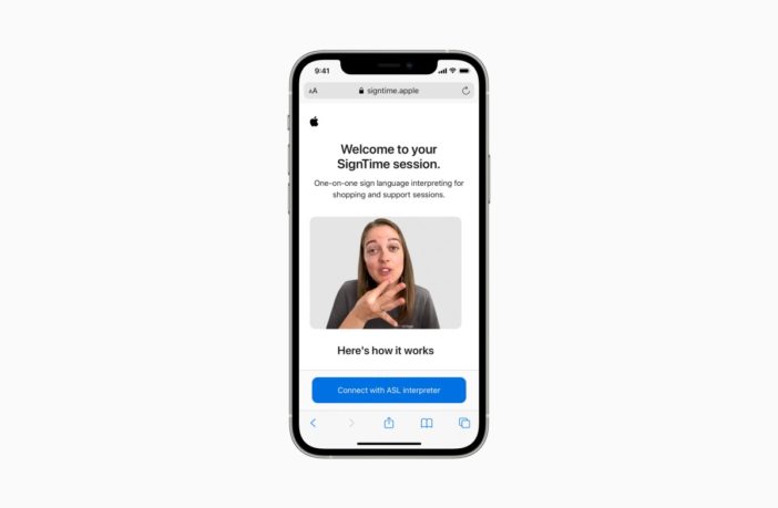 Apple SignTime Service