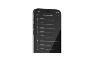 Homey iOS App - Geräte Zeitleiste