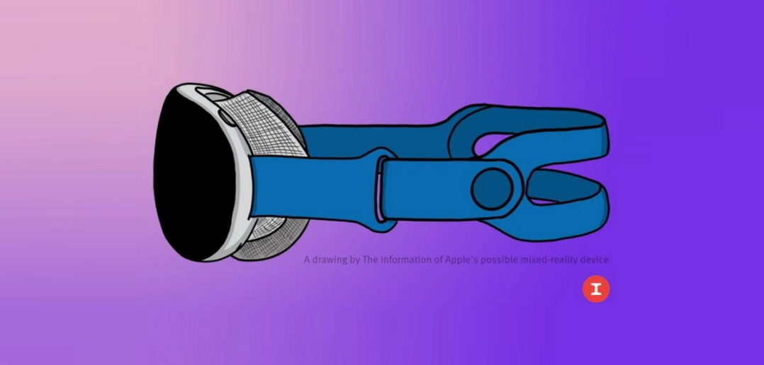 Apple Mixed Reality Headset mockup