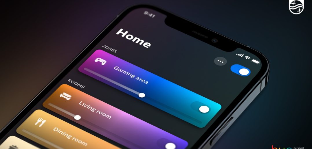 Philips Hue App 4.0 - Zuhause Bereich