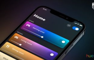 Philips Hue App 4.0 - Zuhause Bereich