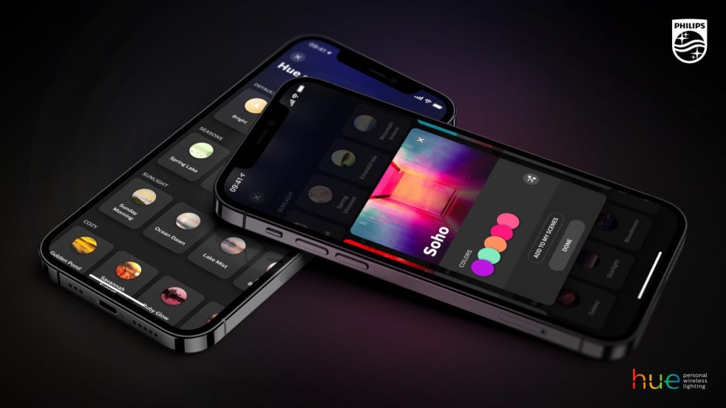 Philips Hue App 4.0 - Szenen Gallerie