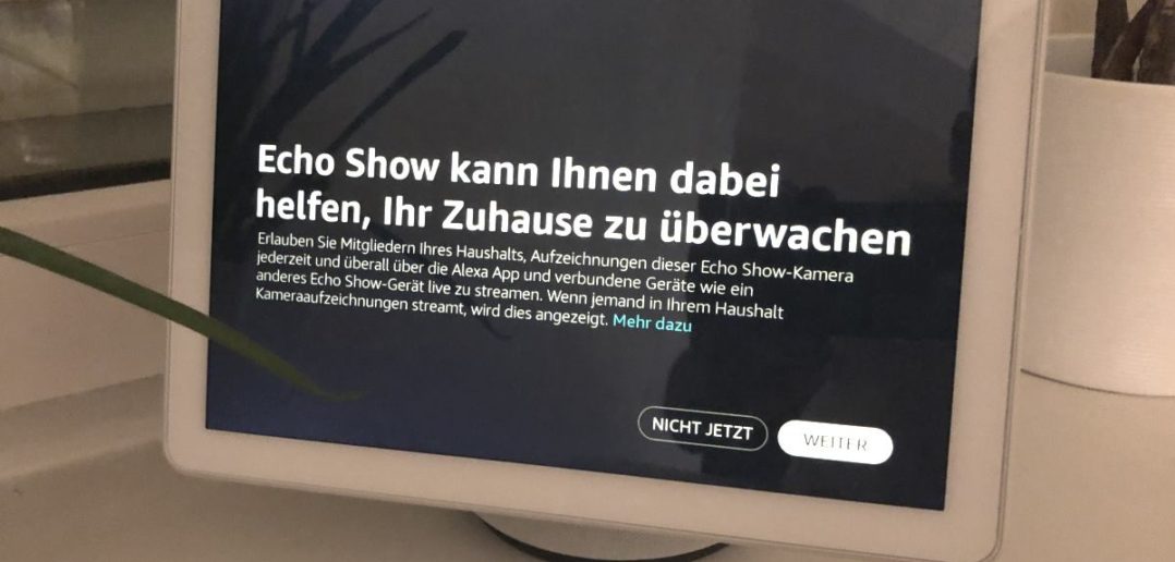 Live-Video nicht verfügbar Echo Show 10