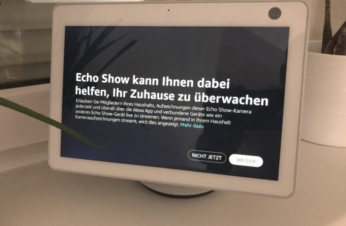Live-Video nicht verfügbar Echo Show 10