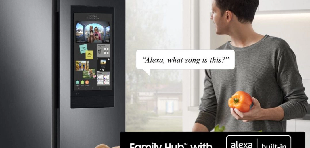 Samsung 4D Family Hub Amazon Alexa Built-In