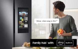 Samsung 4D Family Hub Amazon Alexa Built-In