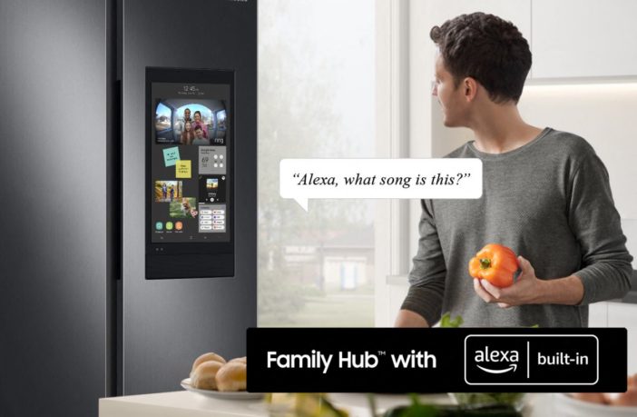 Samsung 4D Family Hub Amazon Alexa Built-In