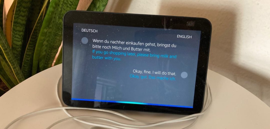 Alexa Simultan Übersetzung Dolmetscher