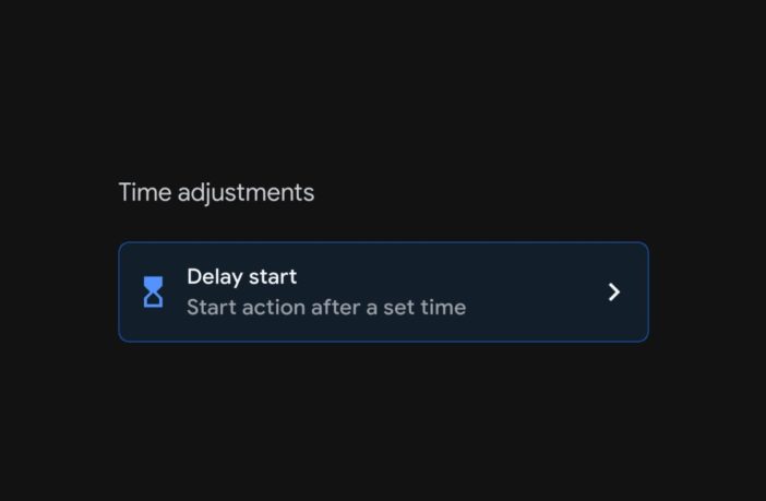 Google Assistant Routine verzögerter Start