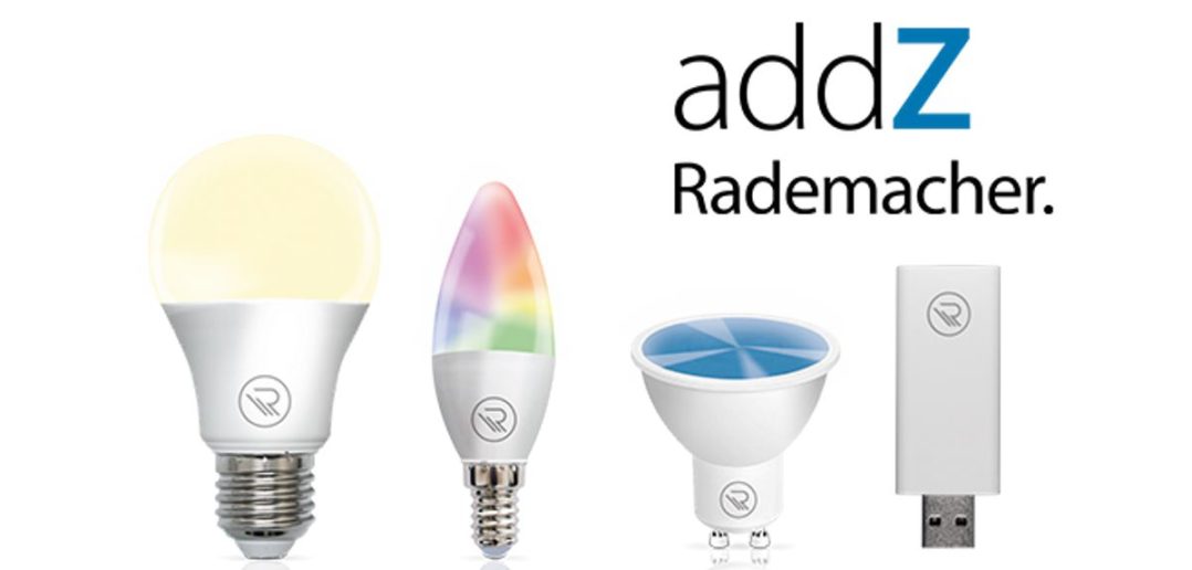 Rademacher addZ Leuchtmittel und Stick