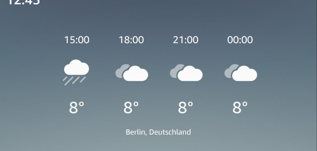 Alexa App für PC Show Modus