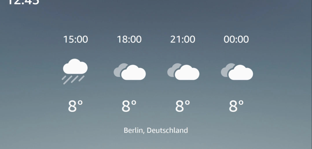 Alexa App für PC Show Modus