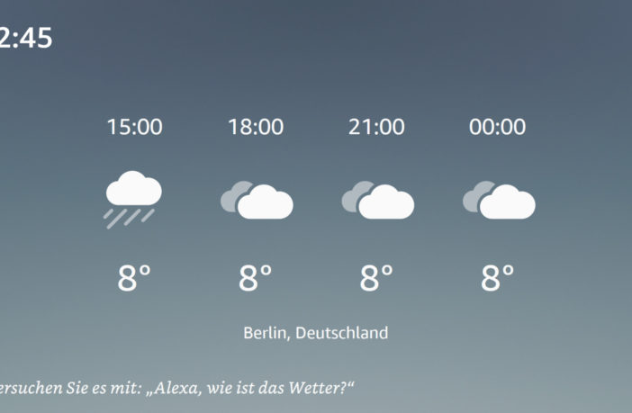 Alexa App für PC Show Modus