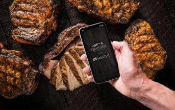 Smartphone mit Meater App