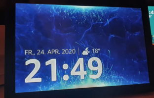 Alexa Skill Bildschirmschoner