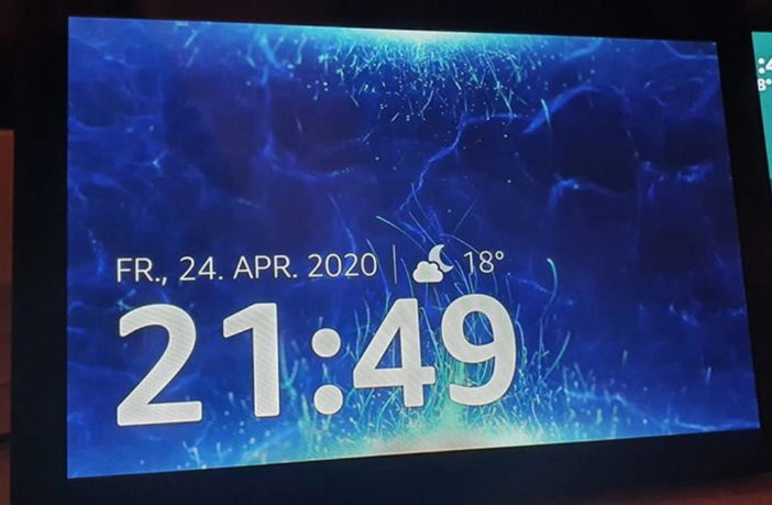 Alexa Skill Bildschirmschoner