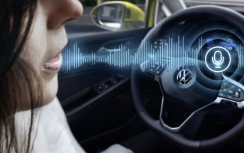 Sprachassistent Volkswagen - Bild visualisiert Sprachsteuerung