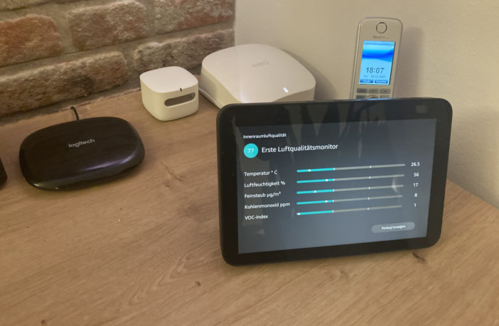 Smart Air Quality Monitor Echo Show