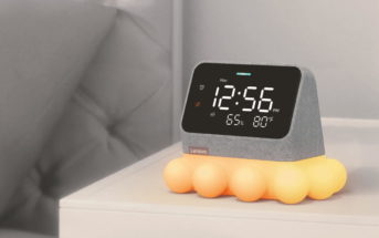 Lenovo Smart Clock Essential mit Ambient Light Dock Gelb